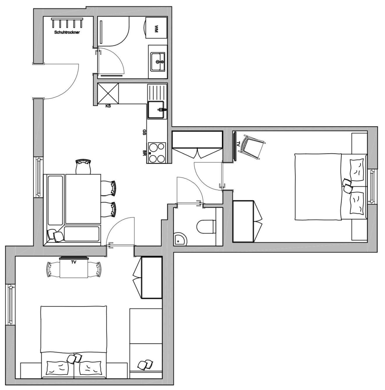 Zur Stockerin - Ferienwohnung Schladming Bagian luar foto